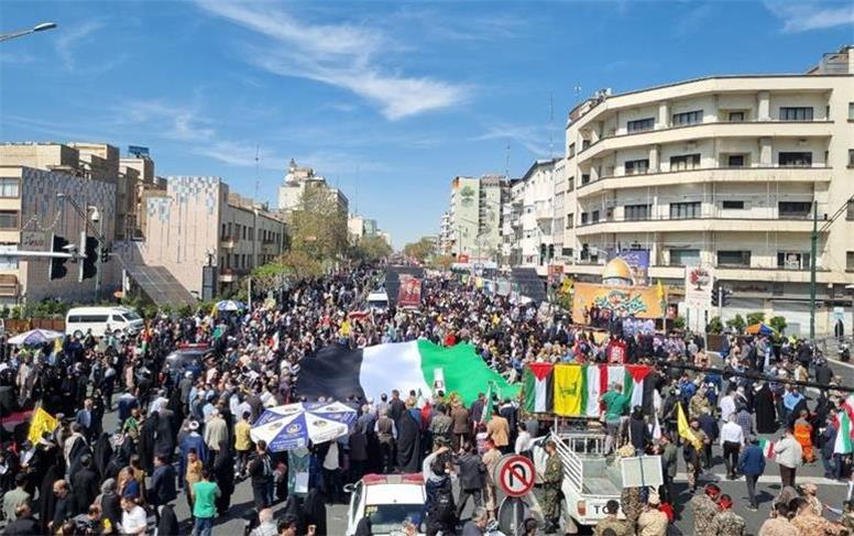 راهپیمایی روز قدس 1403 در سراسر کشور