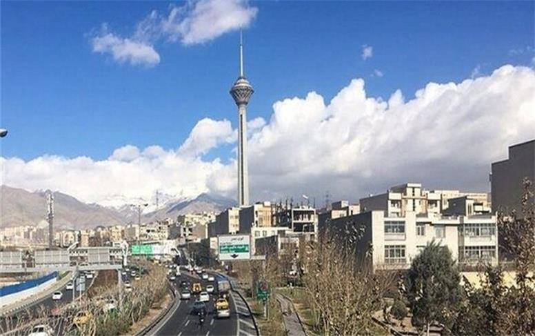 کیفیت هوای تهران در وضعیت قابل قبول قرار گرفت