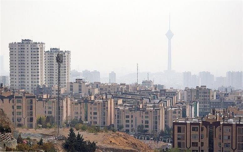 آلودگی هوای پایتخت با شاخص کیفیت ۱۵۶ در وضعیت قرمز