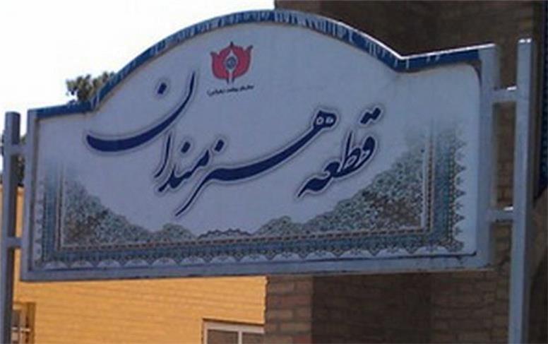 حضور جمعی از سینماگران در قطعه هنرمندان