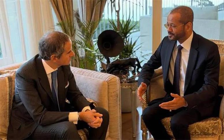 دیدار وزیر خارجه عمان با گروسی