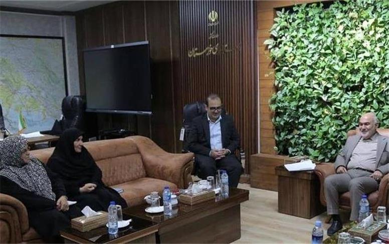 دیدار رئیس جبهه اصلاحات ایران با استاندار خوزستان