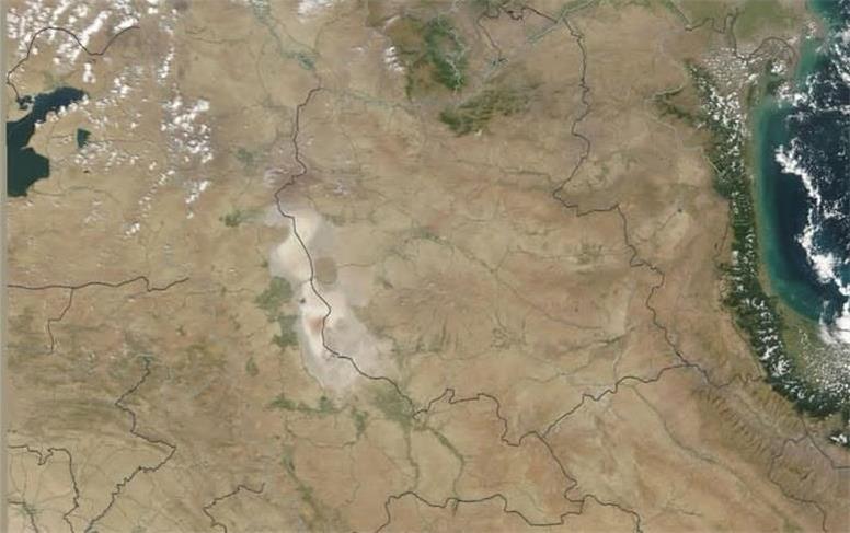 دریاچه ارومیه به طور کامل محو شد