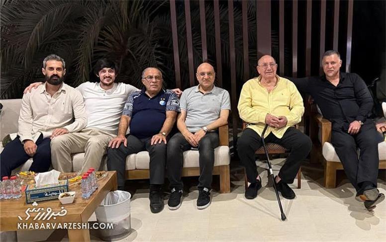 دورهمی اسطوره های ورزش ایران| علی دایی، سردار آزمون، سعید معروف، مهاجرانی و روشن