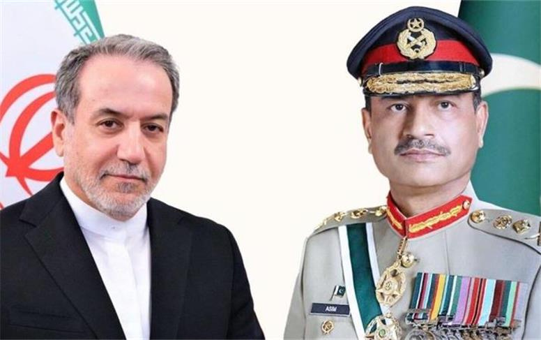 گفت‌وگوی تلفنی عراقچی با وزیر خارجه و فرمانده ارتش پاکستان