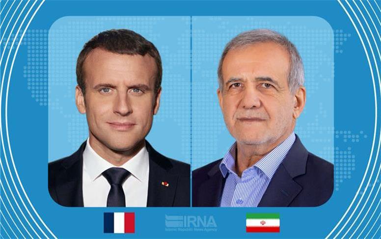 مکرون: با پزشکیان درباره مذاکرات اسلام‌آباد و تنگه هرمز گفت‌وگو کردم