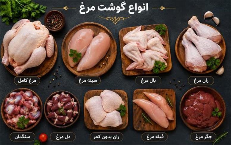 قیمت جدید مرغ و تخم‌مرغ امروز ۱ شهریور ۱۴۰۵؛ نرخ ران، سینه و فیله اعلام شد