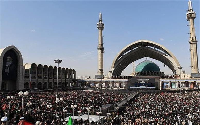 وداع با آقای شهید ایران در مصلای امام خمینی