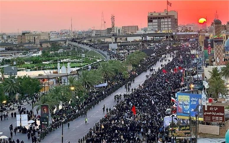 تشییع میلیونی آقای شهید ایران در نجف اشرف