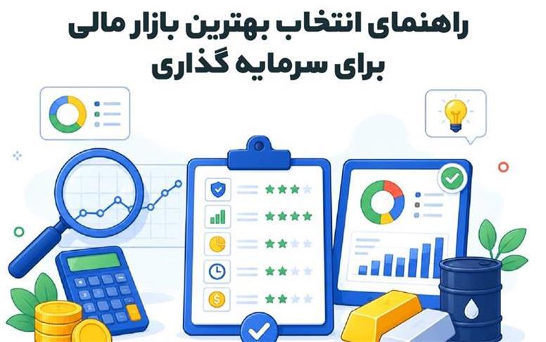 راهنمای انتخاب بهترین بازار مالی برای سرمایه‌ گذاری