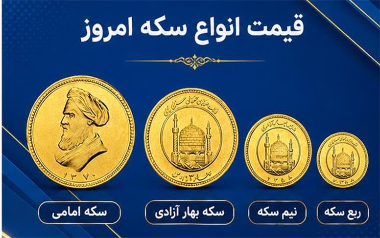 قیمت خرید و فروش سکه امروز جمعه ۳ مهر ۱۴۰۵؛ سکه امامی چند شد؟