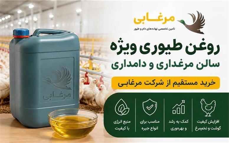 خرید روغن طیوری مرغداری از کارخانه؛ تأمین روغن مرغی و اسید چرب در تهران و قم