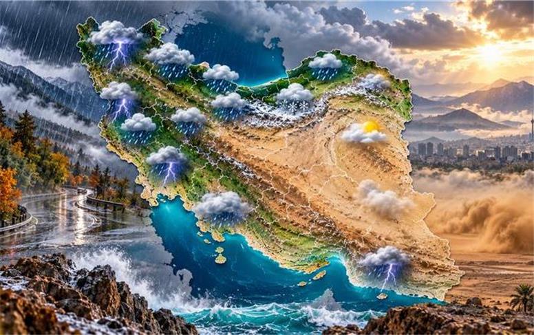 هواشناسی آخر هفته؛ بارش باران در بیش از ۲۰ استان+ جزئیات
