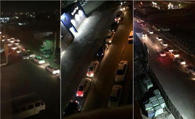 هجوم مردم به پمپ بنزین ها در پی حمله پهپادی ایران به اسرائیل