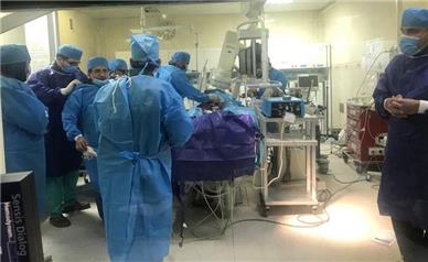 تعویض دریچه قلب از طریق آنژیوگرافی برای اولین بار در کرمانشاه