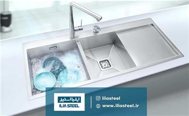 سینک 6030 ایلیااستیل؛ تعریف تازه‌ای از کیفیت و طراحی در آشپزخانه مدرن