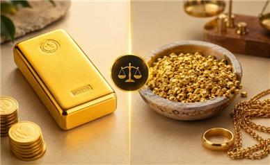 تفاوت طلای 24 عیار و طلای آب شده به زبان ساده (سرمایه گذاری)