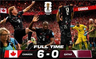 خلاصه بازی کانادا 6 - قطر صفر | روز تلخ جام جهانی 2026
