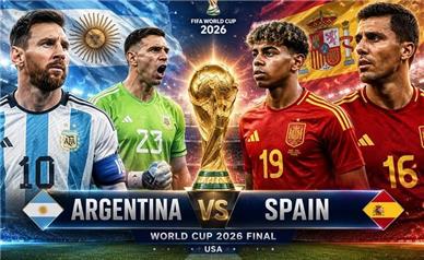 زمان بازی آرژانتین و اسپانیا در فینال جام جهانی 2026 | ساعت، تاریخ و جزئیات کامل