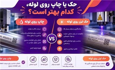 حک یا چاپ روی لوله، کدام بهتر است؟