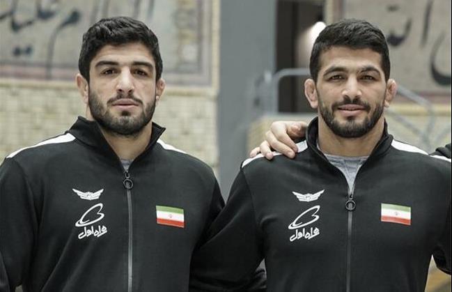 ستاره کشتی آزاد ایران خط خورد