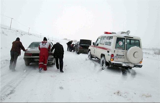 احتمال بارش باران و کولاک برف/آماده باش امدادگران هلال‌احمر در ۱۰ استان