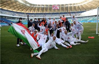 تاریخ‌سازی تیم ملی فوتبال زنان ایران در آسیا