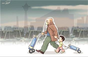 شلیک آلاینده‌ها به «ریه» شهروندان/ نیروگاه‌ها روزانه ۳۲ میلیون لیتر مازوت می‌سوزانند/ هوای تهران و اهواز در شرایط «ناسالم» برای همه