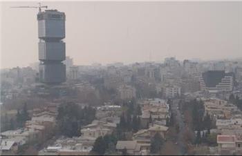 آلودگی هوا در تهران-گزارش تصویری
