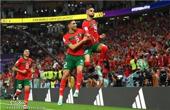 مراکش اولین تیم تاریخ آفریقا در نیمه نهایی