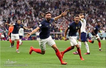 فرانسه در نیمه نهایی جام جهانی/هری کین رویای سه شیرها را بر باد داد