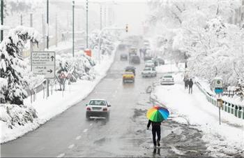 بارش برف در تهران/ شنبه 3 دی ماه 1401/ گزارش تصویری
