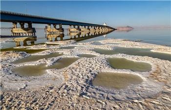 دریاچه ارومیه در وضعیت بحرانی