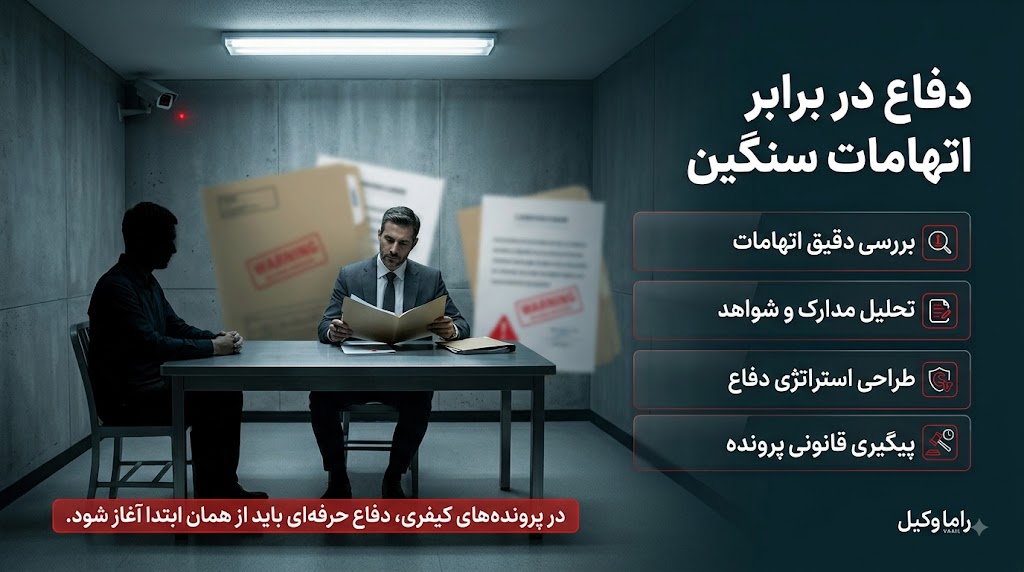 چگونه با کمک بهترین وکیل کیفری در تهران از اتهامات سنگین تبرئه شویم؟