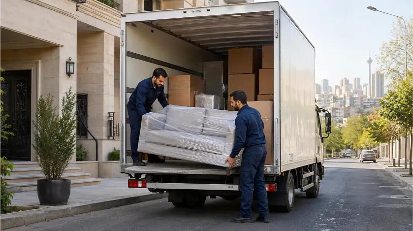 خدمات باربری تهران به شهرستان سریع بار