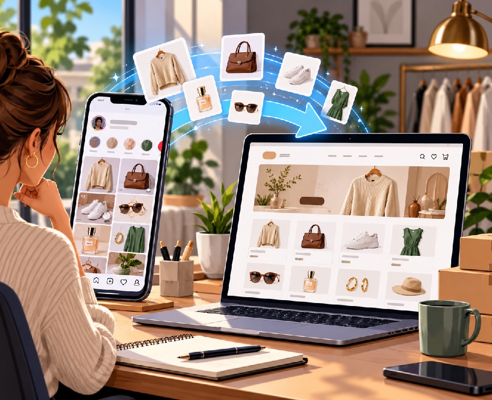 درج محصولات از اینستاگرام به سایت