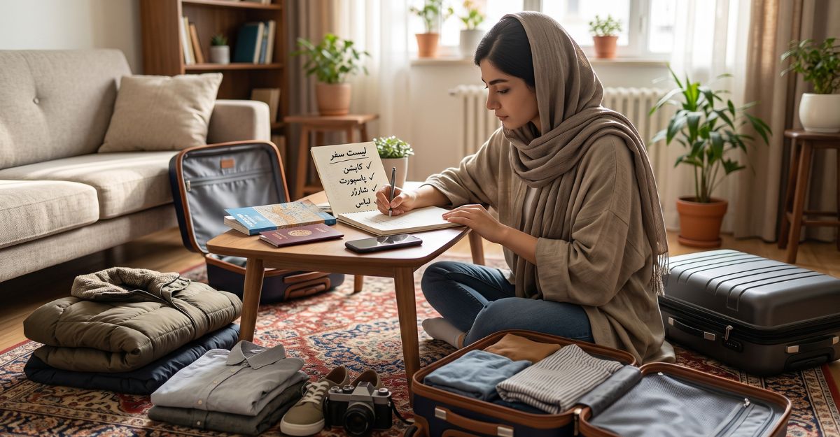 سفر را روی کاغذ بیاورید و بعد سراغ مدل چمدان بروید
